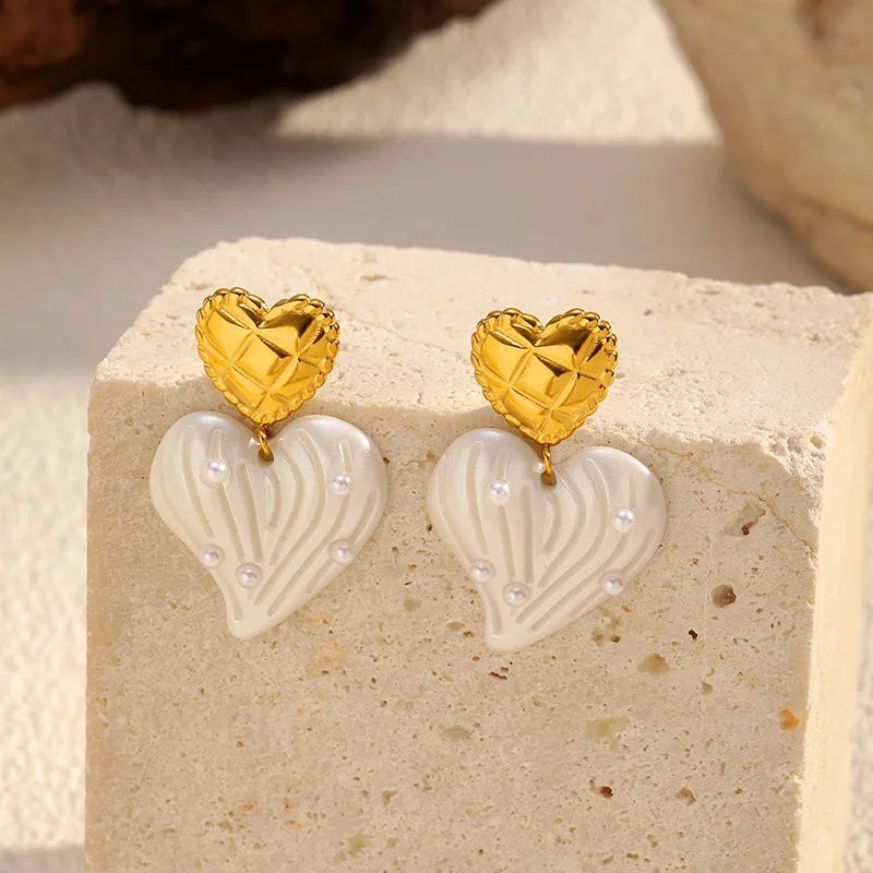 Boucle d'oreille Coeur