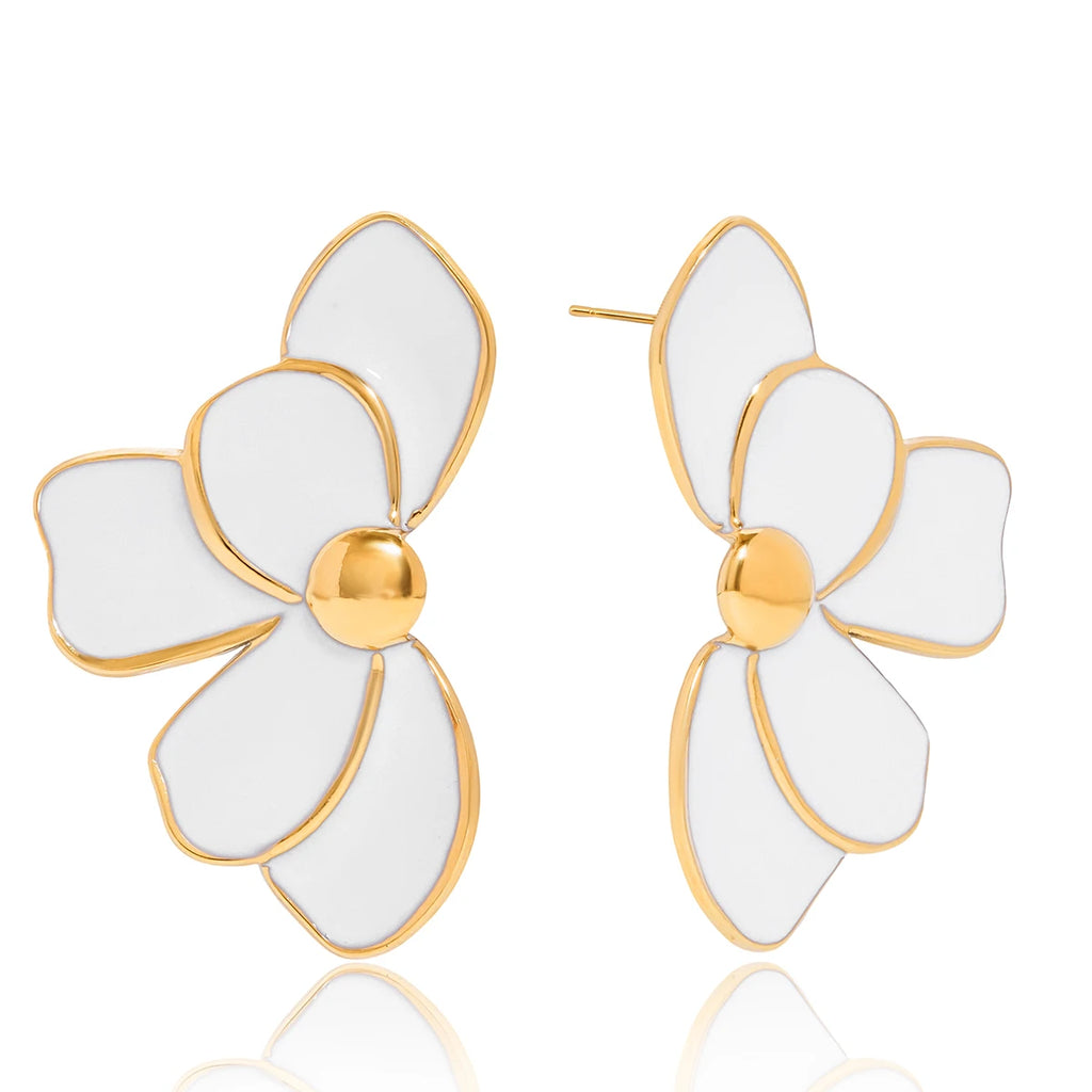 Boucles d’oreilles Florale