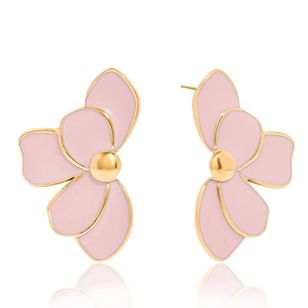 Boucles d’oreilles Florale