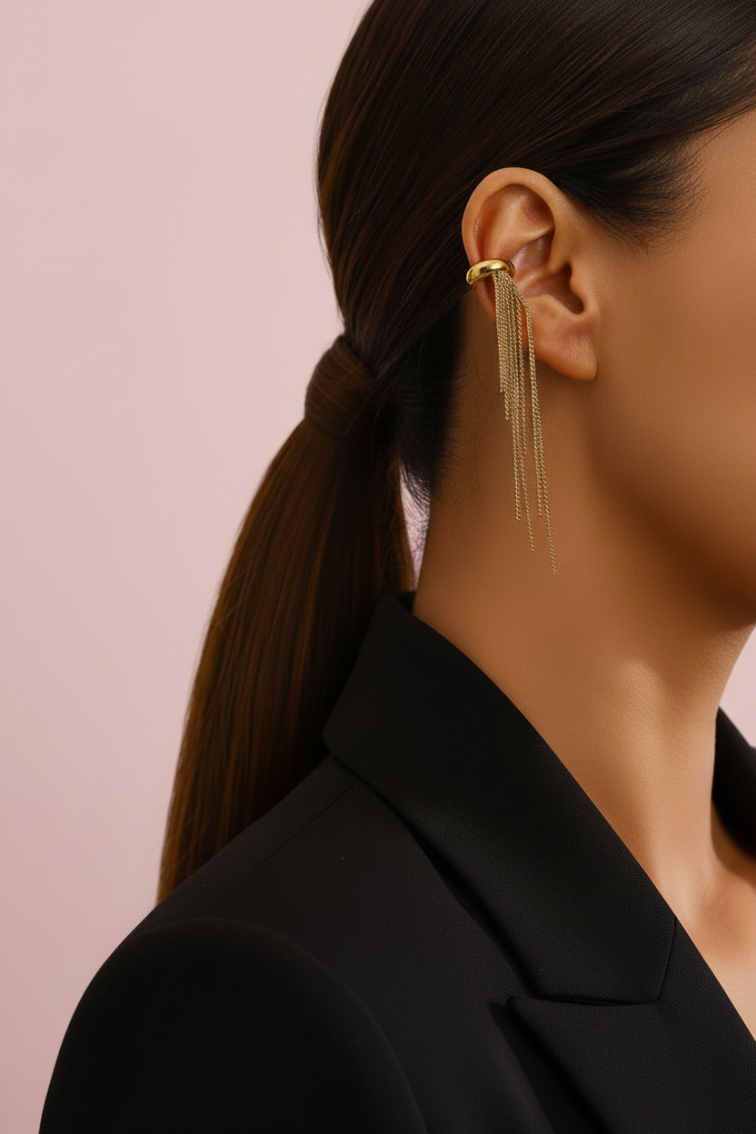 Pose 3 - Gros plan ear cuff