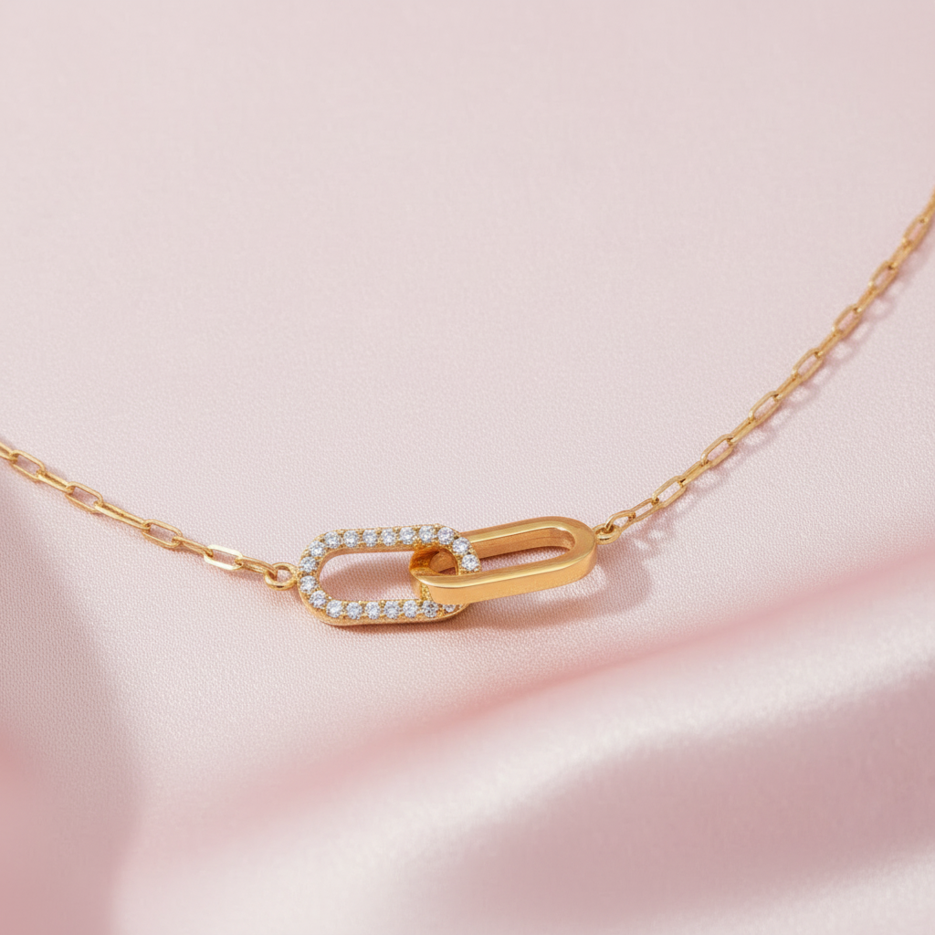 Zoom sur le détail du collier