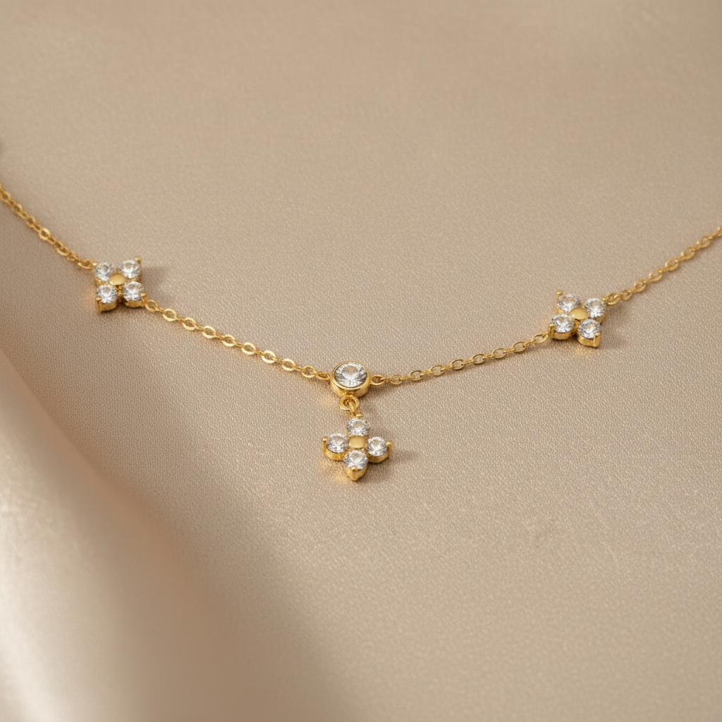 Zoom sur une section du collier